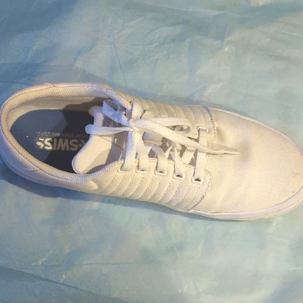 K-Swiss White Sneakers - Picture 10 of 14